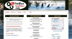 Desktop Screenshot of halifaxtriathlonclub.ca
